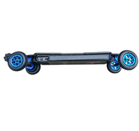 Planche à roulettes électrique Flipsky Top Speed, durable, en fibre de carbone, avec double FSESC 75100 et batterie 14S.