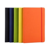 Carnet de notes A5 en PU promotionnel AI-MICH avec logo personnalisé, sangle personnalisée, carnet en cuir sublimé