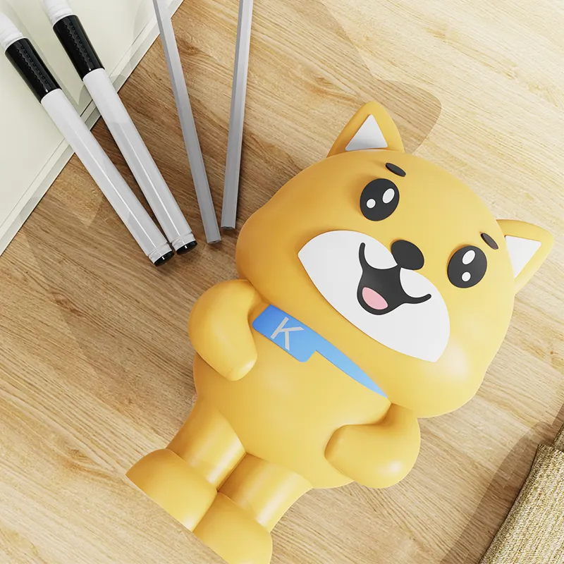 custom stationery organizer cute bear pattern silicone pencil bag zipper pencil case coin purse keychain set for kids