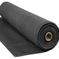 Filet de paintball 100% HDPE noir 180 g/m² pour terrain de paintball et airsoft