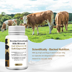 ओम गंध शीर्ष गुणवत्ता वाले बोवाइन कोलोस्ट्रम दूध मिनरलनमक विटामिन डी सॉफ्ट कैप्सूल निर्यात के लिए - Product Image 6
