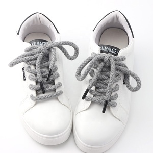 Cordones de algodón y cáñamo de 6-7 mm de colores, cordones de lino gruesos y redondos trenzados para <span class=keywords><strong>SB</strong></span> <span class=keywords><strong>Dunk</strong></span> Low AF1 - Product Image 2