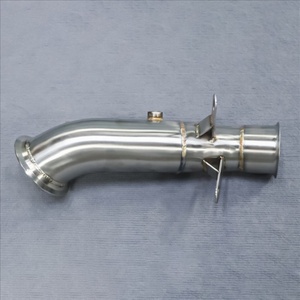 Stainless Steel Turbo Straight Downpipe Exhaust Pipe Header for BMW M135i M235i M435i F20 F21 F22 F30 F32 F33 F87 3.5" to 3" - Product Image 2