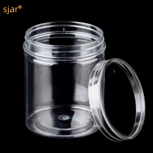 Venta al por mayor Frascos rígidos de pared gruesa PET Botellas vacías selladas transparentes con tapas Tapas Almacenamiento Latas herméticas Embalaje - Product Image 1