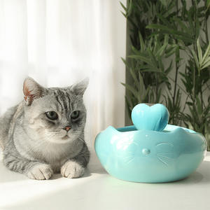 Chat et Chien Distributeur D'eau Automatique Pagode Filtre Inclus en céramique d'eau <span class=keywords><strong>fontaine</strong></span> d'eau pour animaux de compagnie bol - Product Image 4