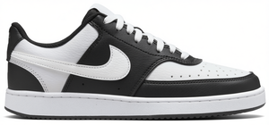 Zapatillas <span class=keywords><strong>Nike</strong></span> Court Vision Low Next Nature para <span class=keywords><strong>Mujer</strong></span>, Negras y Blancas, de Cuero, Casuales, con Punta Redonda, Transpirables, para Todas las Temporadas - Product Image 1