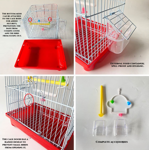 Doğrudan Fabrikadan Satış Düşük Fiyatlı Taşınabilir Kuş Kafesi Dış Mekan Evcil Hayvan Kedisi Yetiştiriciliği için Arka Bahçe Kuş Gözlemi için - Product Image 5