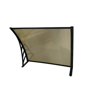 Soportes fuertes para toldos y <span class=keywords><strong>toldo</strong></span>, hoja de policarbonato de <span class=keywords><strong>150</strong></span> cm de largo y 100cm de profundidad para <span class=keywords><strong>ventana</strong></span>, refugio solar - Product Image 4