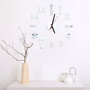 Reloj de pared de acrílico 3D digital con movimiento Hangzhou tamaño de 40cm - Product Image 6