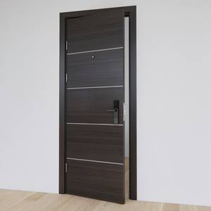 Porte d'hôtel insonorisée au design moderne et intelligent, porte coupe-feu pré-montée pour appartement, porte intérieure de chambre insonorisée pour hôtel - Product Image 4