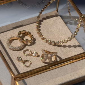 Anillo Apilable de Eternidad con <span class=keywords><strong>Mini</strong></span> Bisel, Chapado en Oro de 14/18K o Vermeil, Plata de Ley 925, Joyería de Moda Tendencia 2025 para Mujer - Product Image 5