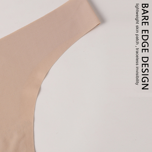 Culotte sans couture respirante pour <span class=keywords><strong>femme</strong></span> avec entrejambe ventilé, taille basse élastique, idéale pour le yoga, le Pilates et le sport – OEM/ODM – String - Product Image 5