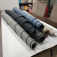 Feutre mélangé amincissant écologique pour isolation thermique, résistant aux déchirures, léger, non-tissé aiguilleté, pour la fabrication de chaussures en gros