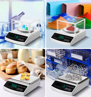 Balance analytique électronique de haute précision pour laboratoires, plage 300G 600G, précision 0,01G 0,001G, balance de pesage de précision