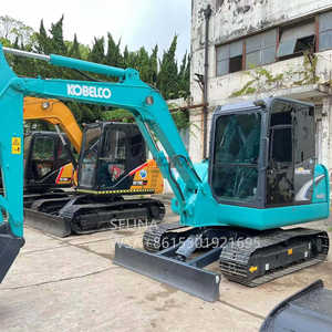Excavadora usada en buen estado con piezas originales, excavadoras usadas Kobelco Sk60 Sk75 Sk80 Sk120 originales baratas de Japón - Product Image 6