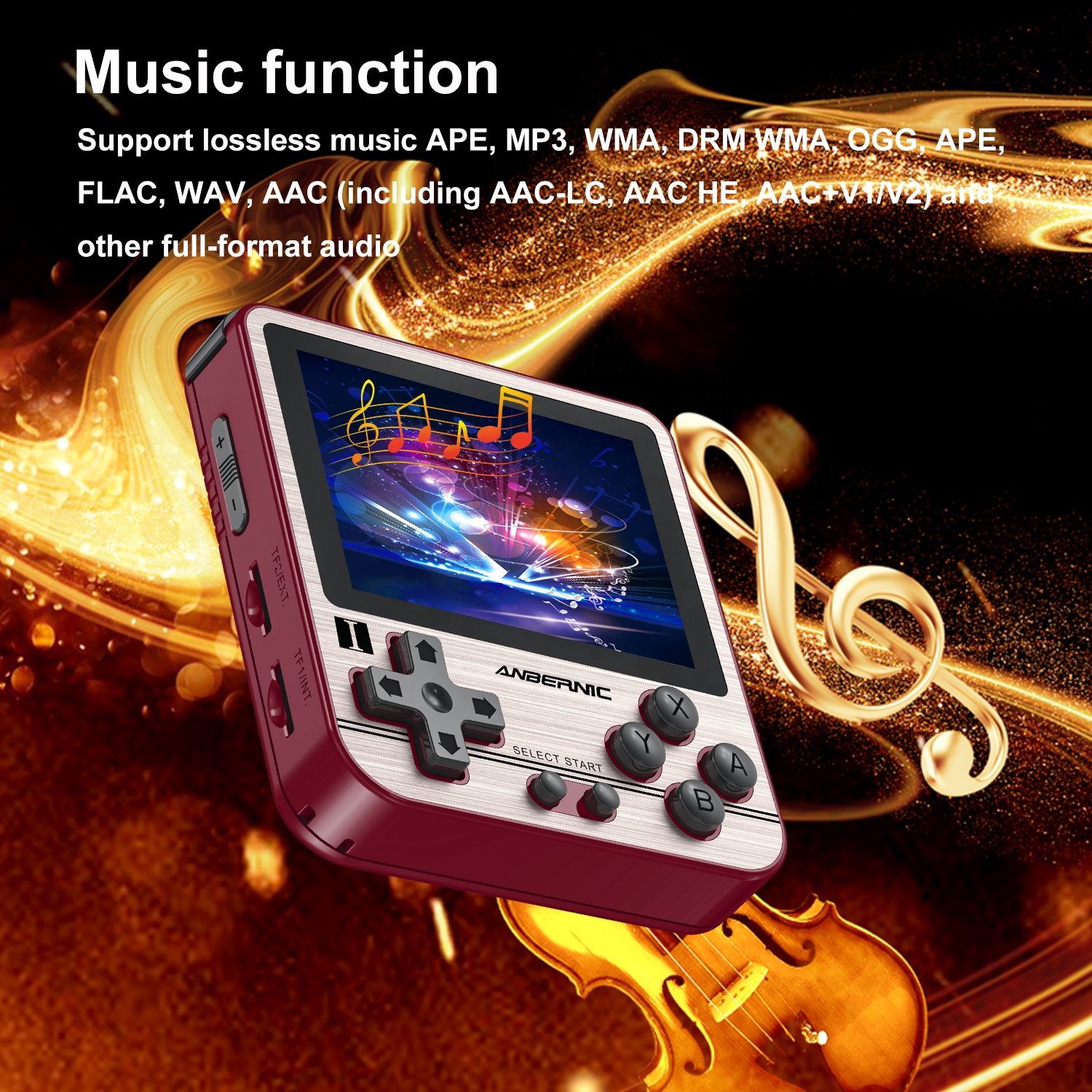 Pocket Mini Anbernic RG280V - Retro Game Player with Linux