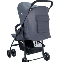 Poussette bébé Coolov légère en lin, cadre en acier inoxydable, respirante, pliable facilement, compacte, portable, pour voyager