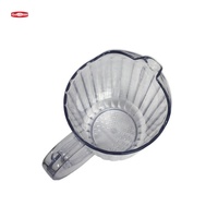Carafe de cuisine transparente Goodman Modern Foodservice, pichet à jus, pichet à bière, en plastique PC écologique, 1,4 L
