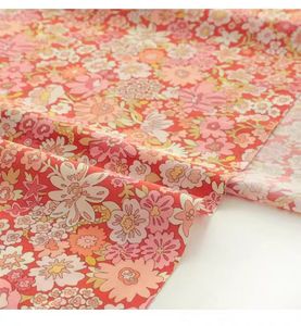 ชุดเดรสผ้าฝ้ายบริสุทธิ์พิมพ์ลายเสรีภาพผ้า100S ผ้าฝ้ายใยยาวผ้านุ่มผ้าลายดอกหญ้าลึกลับ - Product Image 4