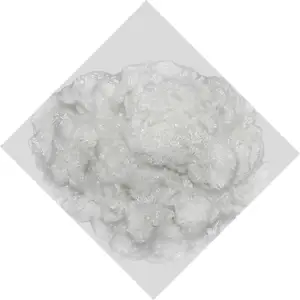 Light Weight Recycled Polyester Chemical Fiber Material Hollow Conjugated Polyester Staple Fiber