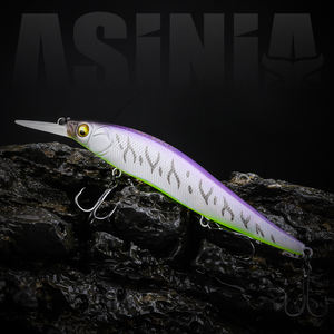 ASINIA-Leurre de pêche professionnel, appât artificiel <span class=keywords><strong>pour</strong></span> brochet et bar, 110mm, 14g, 1.8m, SP - Product Image 2