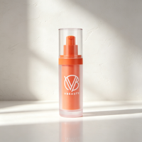 Flacon cosmétique en plastique sans air personnalisé en usine, 30 ml, 50 ml, pour crème et essence de soin personnel