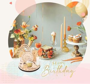 Decoración para Fiestas, Corona Personalizada con Números del 0 al 9, Decoración para Plato de Pastel de Cumpleaños, Regalo para Niños - Product Image 4