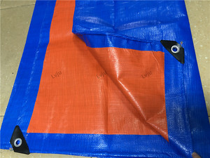 Bâche en plastique LVJU, toile résistante, imperméable, en PE, bâche enduite de HDPE - Product Image 2
