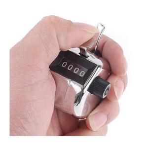 फ़ैक्टरी थोक प्रीमियम मैनुअल हैंड टैली काउंटर <span class=keywords><strong>4</strong></span> डिजिटल मेटल क्रोमड क्लिकर - Product Image 2