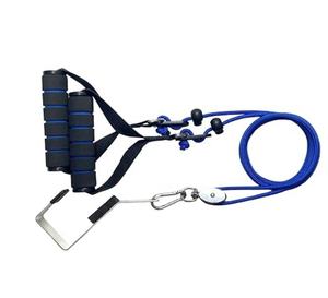 Puleggia per Terapia Fisica - Attrezzo per Riabilitazione da Appendere alla Porta - con Puleggia in Metallo Resistente e Impugnature Imbottite Confortevoli - Product Image 1