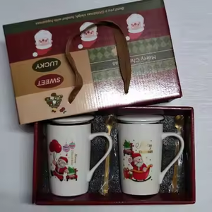 Juego de Vajilla Creativo de Moda 2026 para Navidad y el Festival del Medio Otoño, Platos y Tazones de Cerámica con Logotipo Impreso para Regalos - Product Image 5