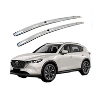 Rel Pengaman Atap Mobil Aluminium, Rak Bagasi Mobil Aluminium untuk MAZDA CX-3