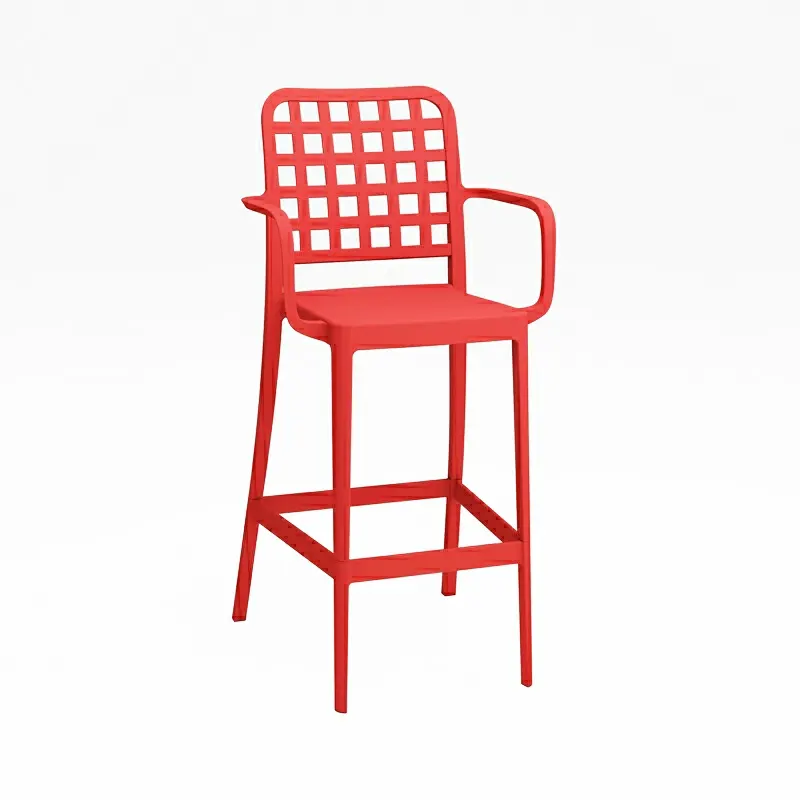 2021 новый дизайн, пластиковые обеденные <span class=keywords><strong>стулья</strong></span> с ручкой, барный стул для улицы