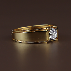 Luxury Lab Grown <b>Diamond</b> Engagement <b>Ring</b> for Women 0.6 Carat in Silver 10K Gold 14K Gold 18K Gold Fine Bridal Anniversary - Product Image 3