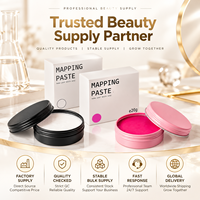 Pasta Pemetaan Alis 20g Grosir Warna Putih Pink Krim Pembentuk Alis Profesional Pasokan Massal untuk Pewarna Henna Salon Kecantikan PMU