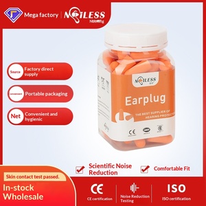 Nút Tai ngủ đóng chai hình đạn PU xốp chống ồn giảm tiếng ồn bảo vệ thính giác cho nam và nữ - Product Image 4