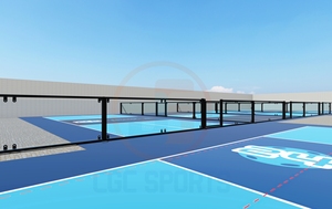 Портативный настенный пластиковый спортивный пол - Product Image 5