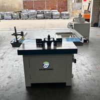 Scie à table coulissante MX5117T Mustang 4/5,5 kW avec moteur, tourelle de fraisage, table de travail 1130x670mm, vitesse de la tourelle 1800 tr/min, pour le meublement