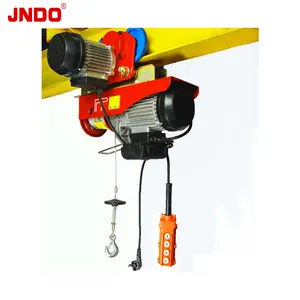 New style Hedong hoisting equipment running type 220v mini wire rope electric hoist