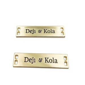 High Quality Custom Design Metal Tag for Garments - Product Image 3