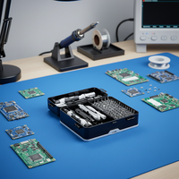 Kit d'outils de réparation multifonctionnel en gros pour usine, nouveau, 115 en 1, embouts de tournevis, pour réparation de montres et téléphones, étui rigide, OEM, tout inclus