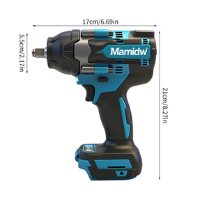Clé à chocs sans fil Mamidw DTW700, moteur sans balais haute performance 1000 N.m, pour <span class=keywords><strong>batterie</strong></span> 18 V - Product Image 6