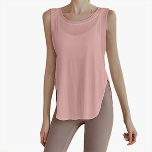 Chaleco Deportivo Holgado y Transpirable para Mujer, Verano 2026, Camiseta sin Mangas para Gimnasio, para Correr y Yoga - Product Image 4