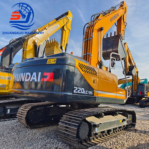 Excavatrice sur chenilles Hyundai 220LC-9S d'occasion importée de Corée, modèle 2024, capacité de la benne de 1 m³, prix compétitif, moteur - Product Image 4