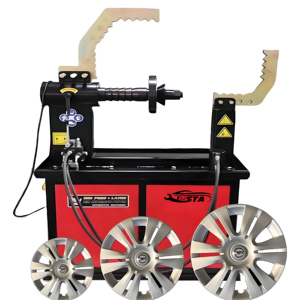 Machine à redresser les jantes en alliage, machine de réparation de jantes, équipement de réparation de jantes avec rotation automatique - Product Image 2