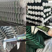 Malla de Alambre Ciclónica de Alta Calidad 2x2 de 4 Pies, Precio Filipinas, Malla de Eslabones de Diamante