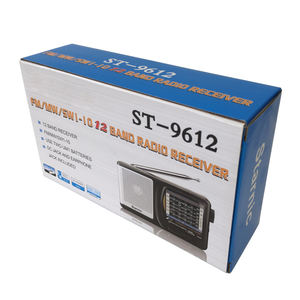 Meilleur Récepteur Radio Portable Mondiale AM/FM SW Ondes Courtes 12 Bandes avec Antenne Télescopique et Prise Casque - Product Image 3