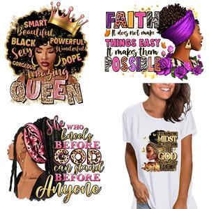 Autocollants personnalisés lavables pour transfert thermique, étiquettes en vinyle thermocollant, grands motifs en polyester PET pour vêtements et t-shirts - Product Image 6