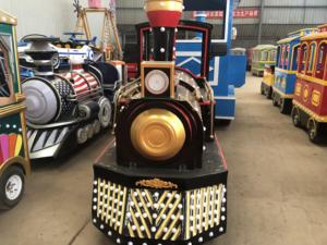 Tren sin rieles para parques temáticos, centros comerciales, parques de atracciones, uso exterior y patios traseros, en venta - Product Image 2