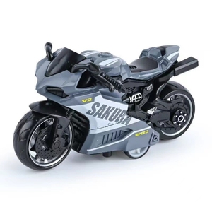 Modellini di Moto in Metallo a Trazione Posteriore per Bambini, Decorazioni per Torte - Product Image 6